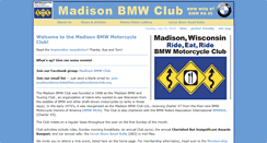 Desktop Screenshot of madisonbmwclub.org