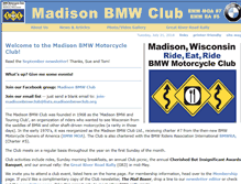 Tablet Screenshot of madisonbmwclub.org